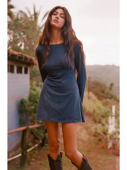 Rat Boi Boatneck Mini Dress