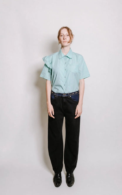 Et Tigre Ollie Denim in Two-tone Dark Wash
