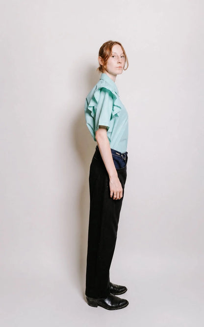 Et Tigre Ollie Denim in Two-tone Dark Wash