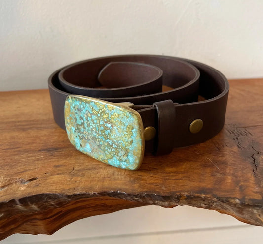 Maddalena Bearzi Riflessi Buckle and Brown Belt