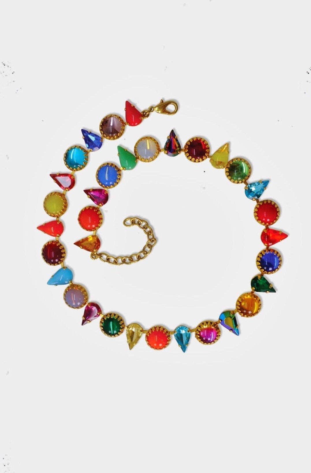 Vesper Obscura Layering Necklace in Kaleidoscope