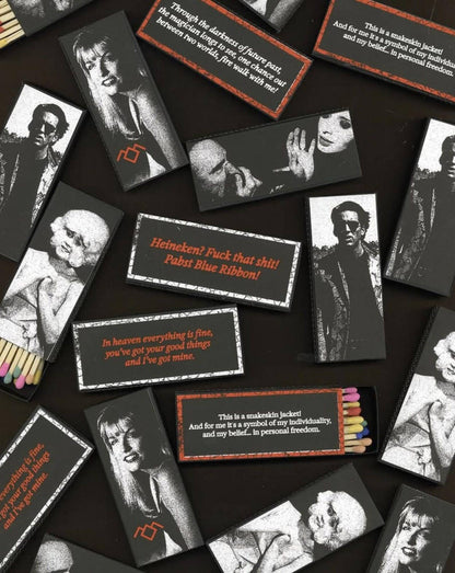 David Lynch "Eraserhead" Risograph Printed Matches
