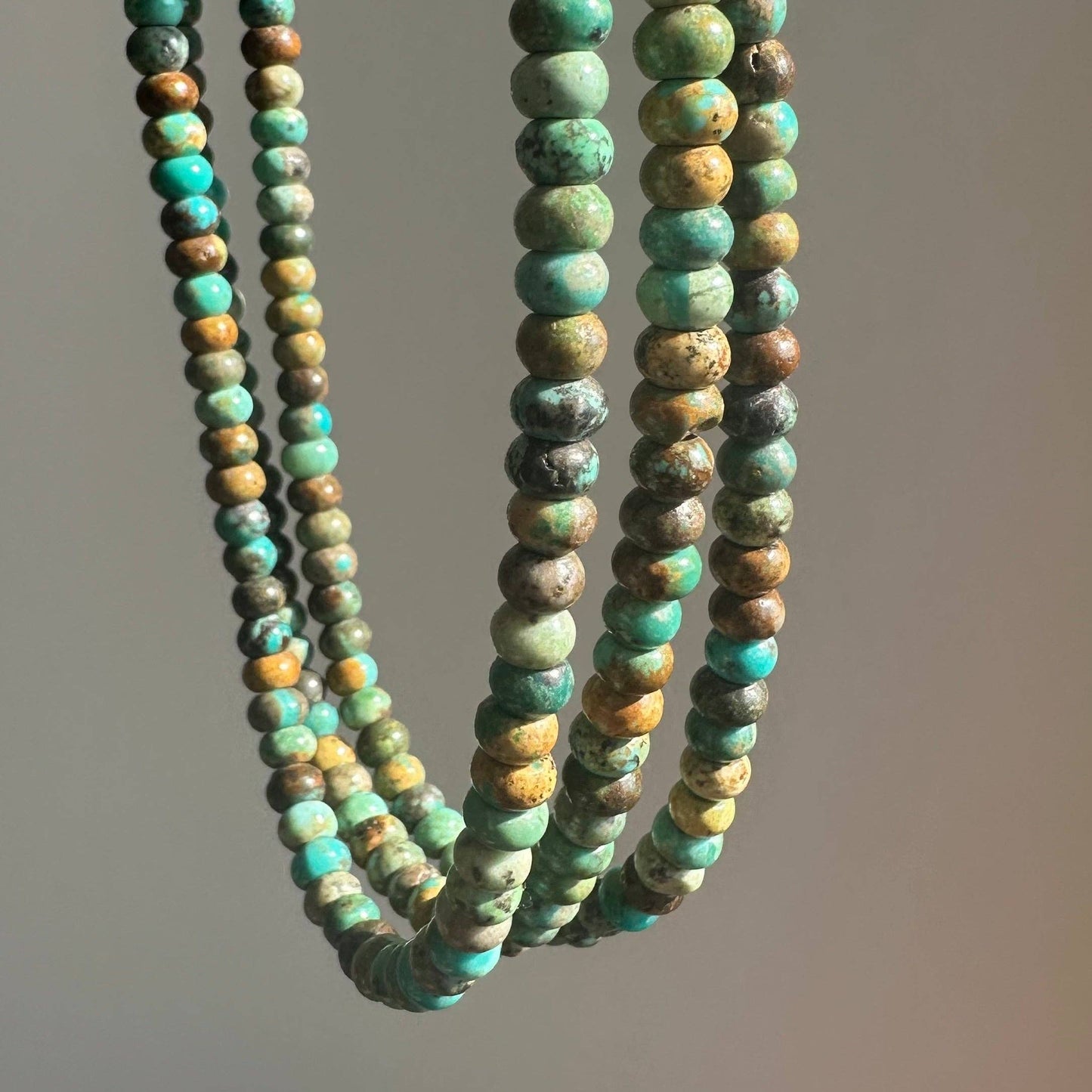 Turquoise Protection | Green Stone Necklace |Good Luck Jewelry