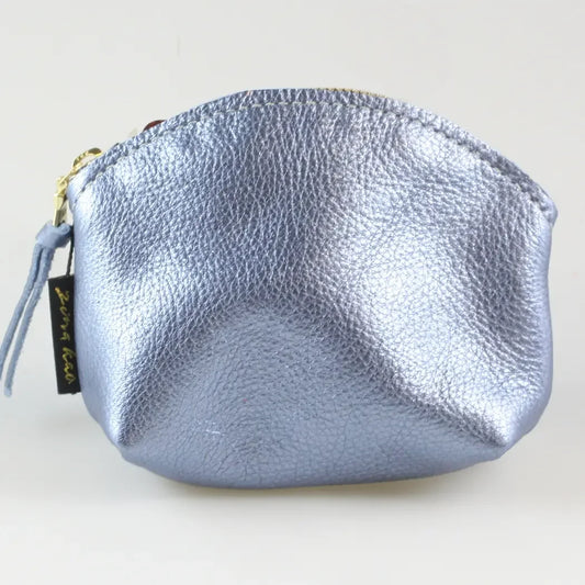 Zina Kao Metallic Simon Mini Makeup Clutch