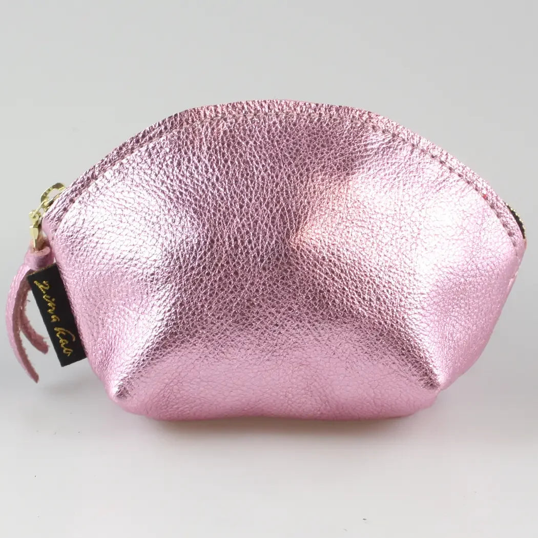 Zina Kao Metallic Simon Mini Makeup Clutch
