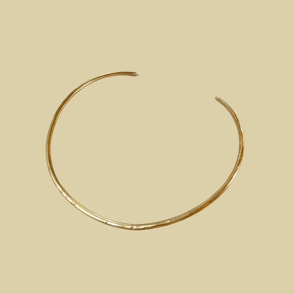Avilla Jewelry Oro Neck Cuff Silver or Brass
