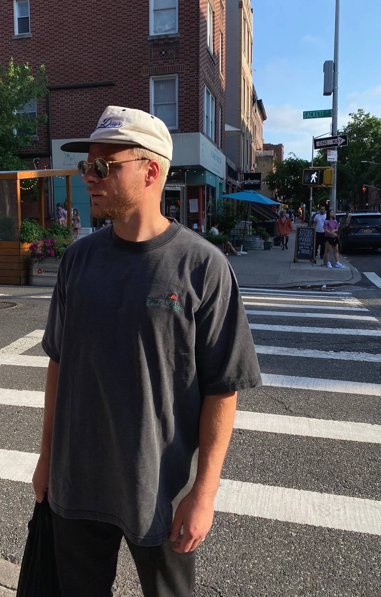 Good Days Rose Retro Oversized Tee