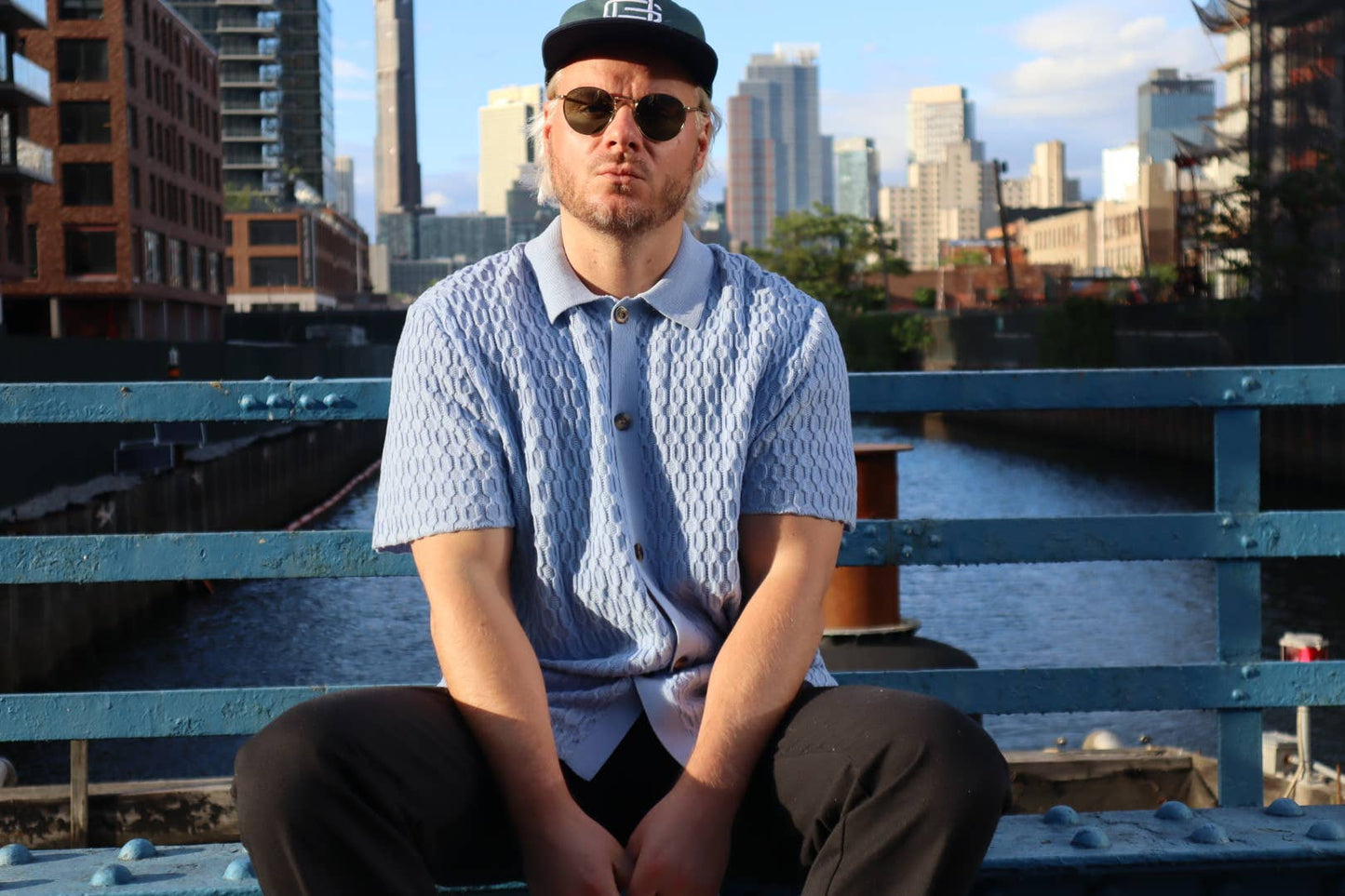 Good Days Alder Chain Knit Polo