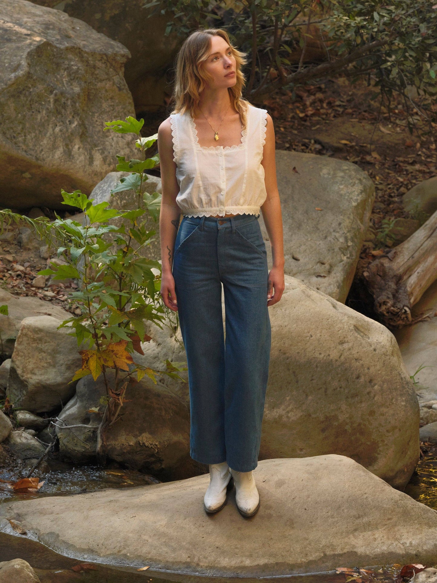 Mollusk Helena Top | White