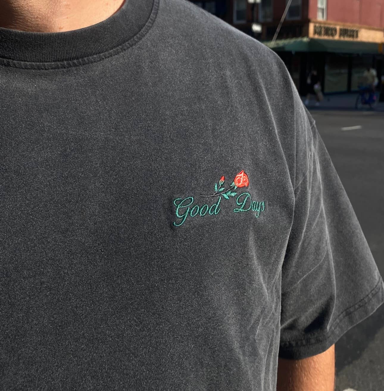 Good Days Rose Retro Oversized Tee