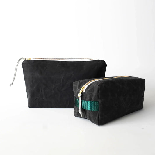 Newton Supply Co. Waxed Canvas Dopp Kit