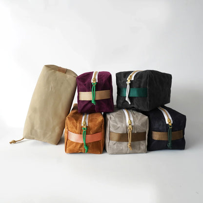 Newton Supply Co. Waxed Canvas Dopp Kit