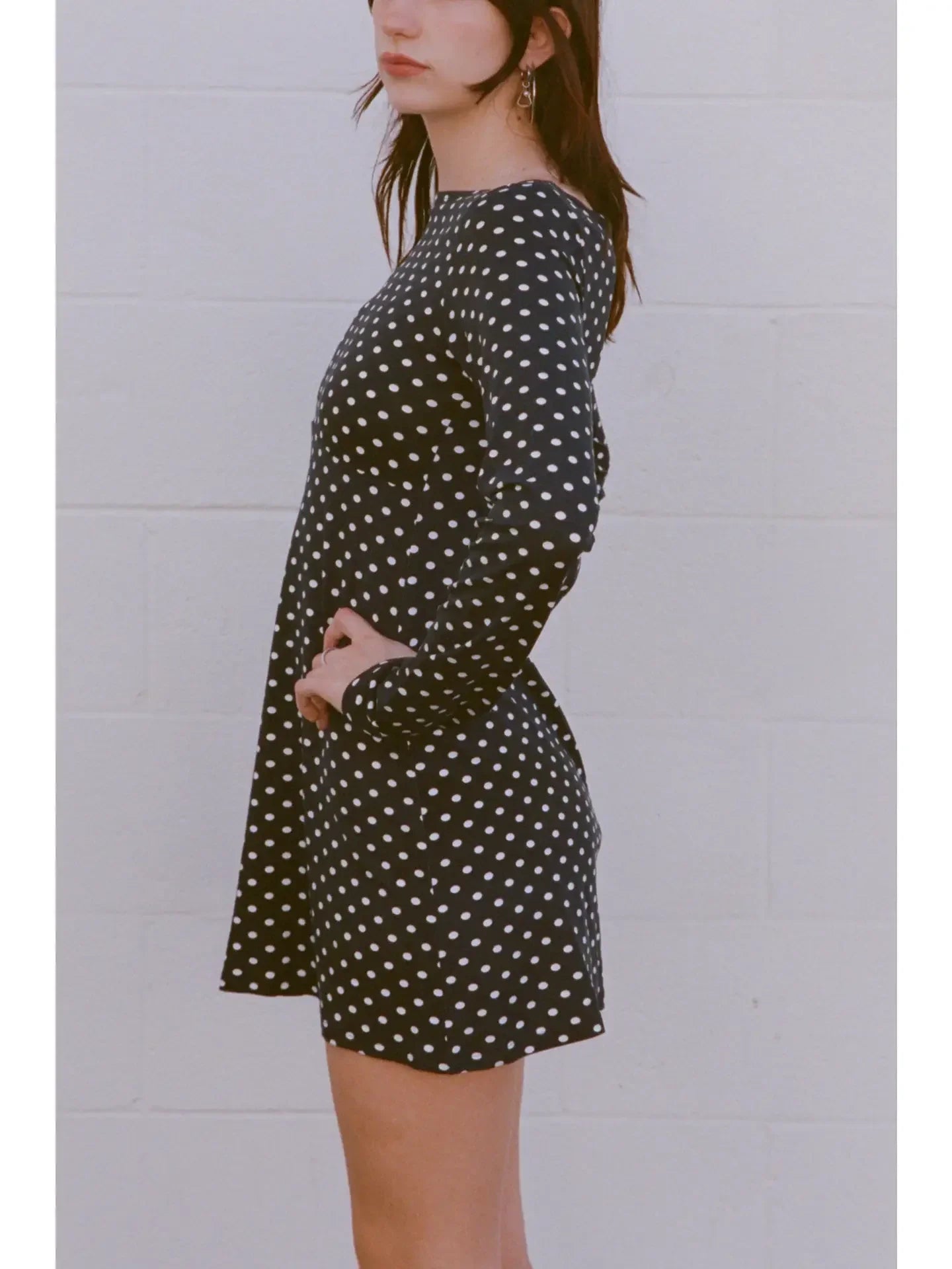 Rat Boi Boatneck Mini Dress