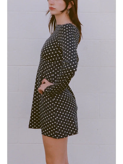 Rat Boi Boatneck Mini Dress