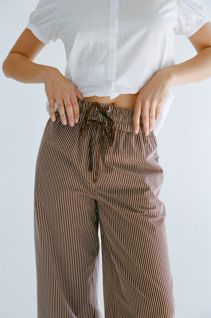 Rat Boi Dream Joggers | Mocha Stripe