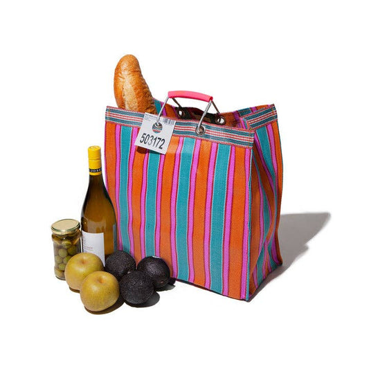 Puebco Recycled Striped Tote