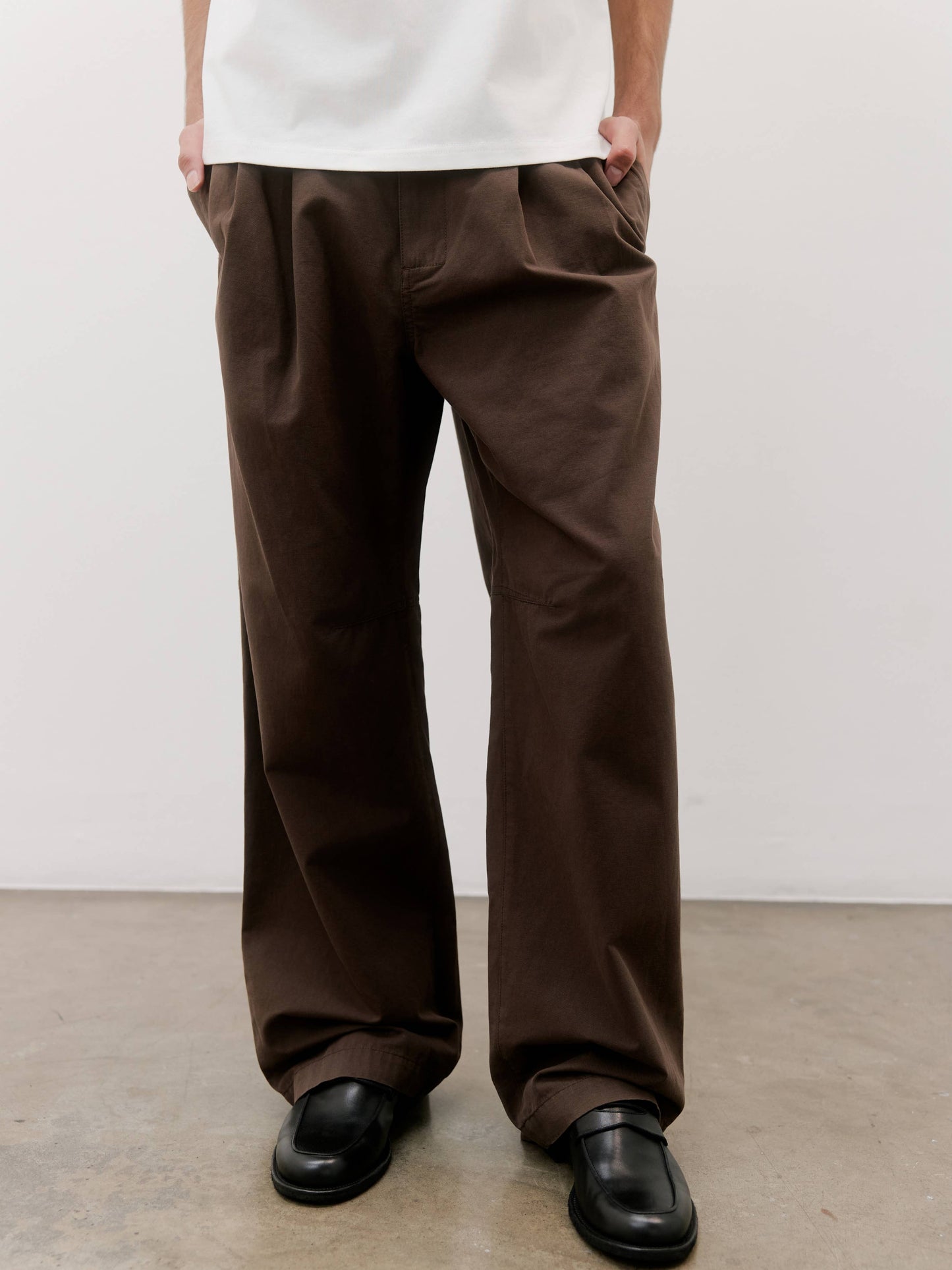 Common Market Vance Pants | Relaxed Pleated Trousers