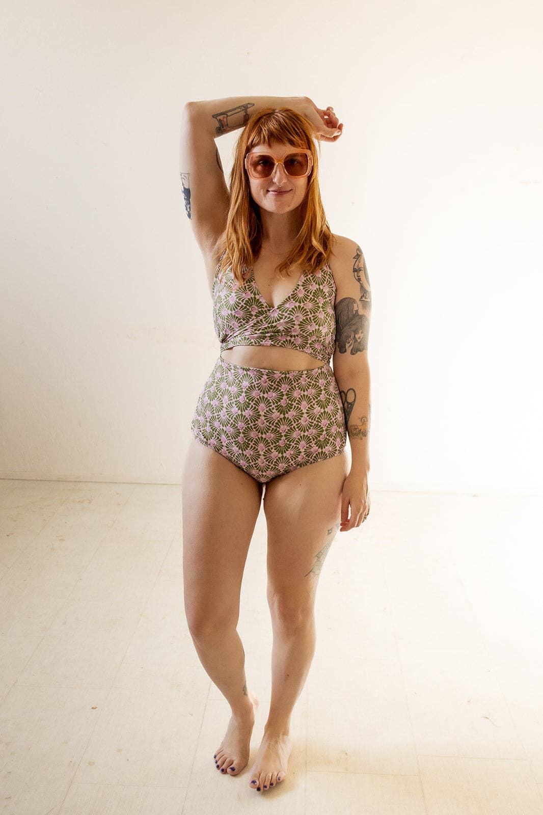 Altar Selka Swimsuit in Batik Fan