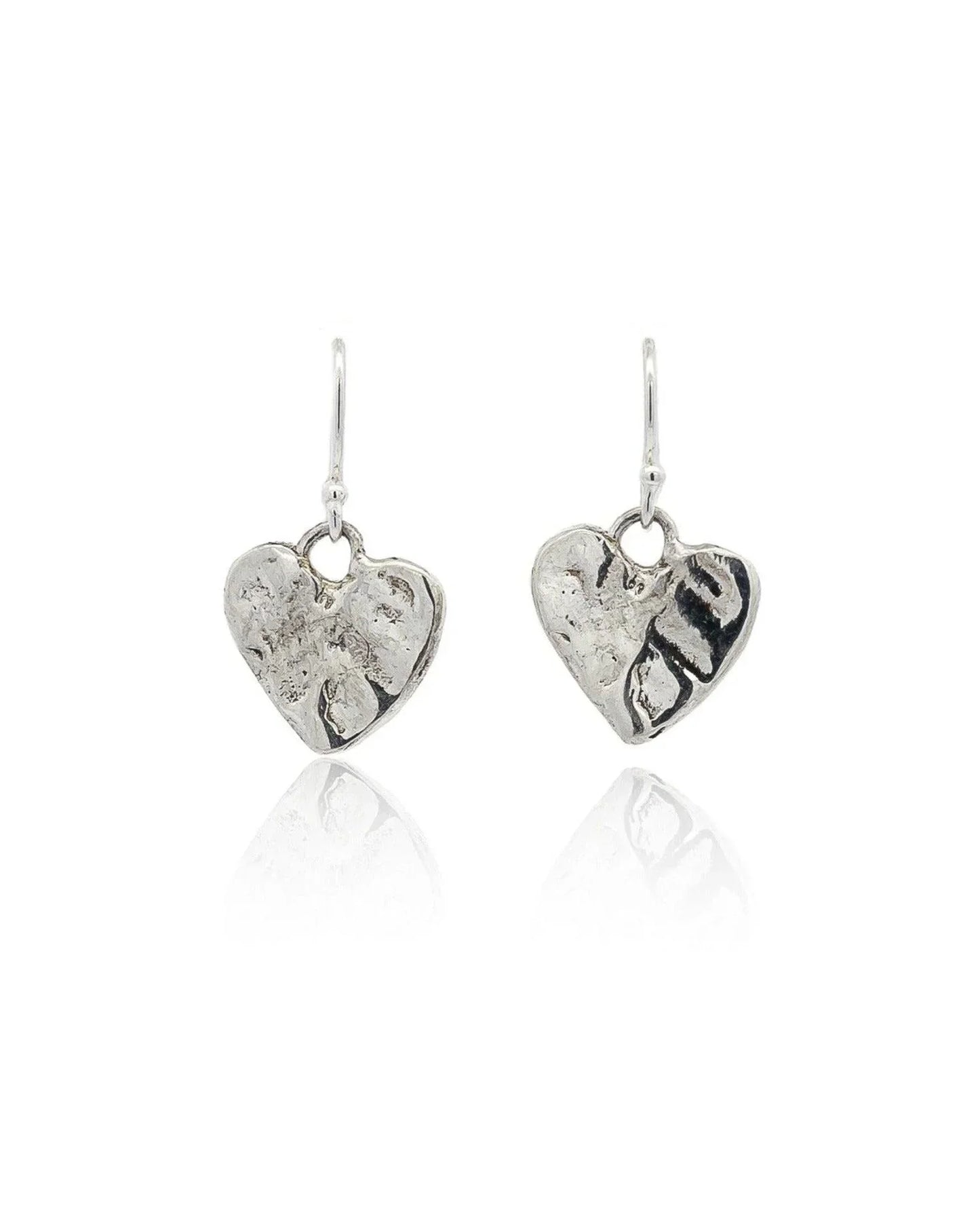 Dea Dia Eros Silver Heart Earrings