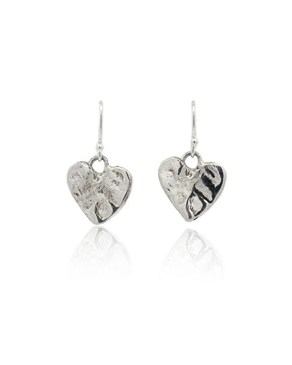 Dea Dia Eros Silver Heart Earrings