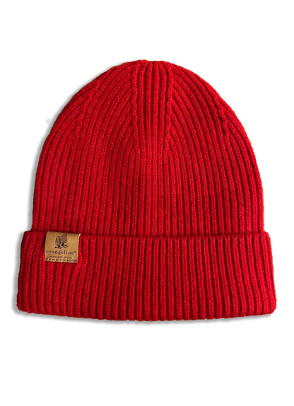 Evangeline Linens Lambswool Beanie