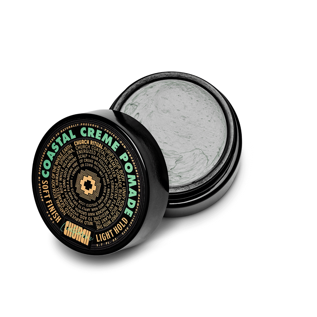 Organic Cream Pomade - Light Hold, Natural Look