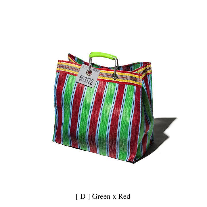 Puebco Recycled Striped Tote