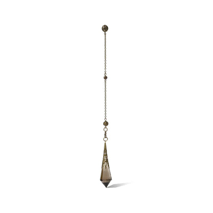 Natural Smoky Quartz Crystal Divination Pendulum