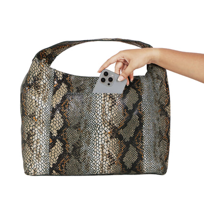 Petite Lindsey Handcrafted Leather Shoulder Bag