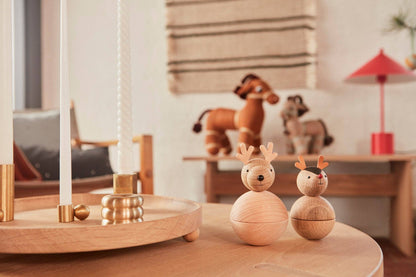 Oyoy Palloa Solid Brass Candleholder