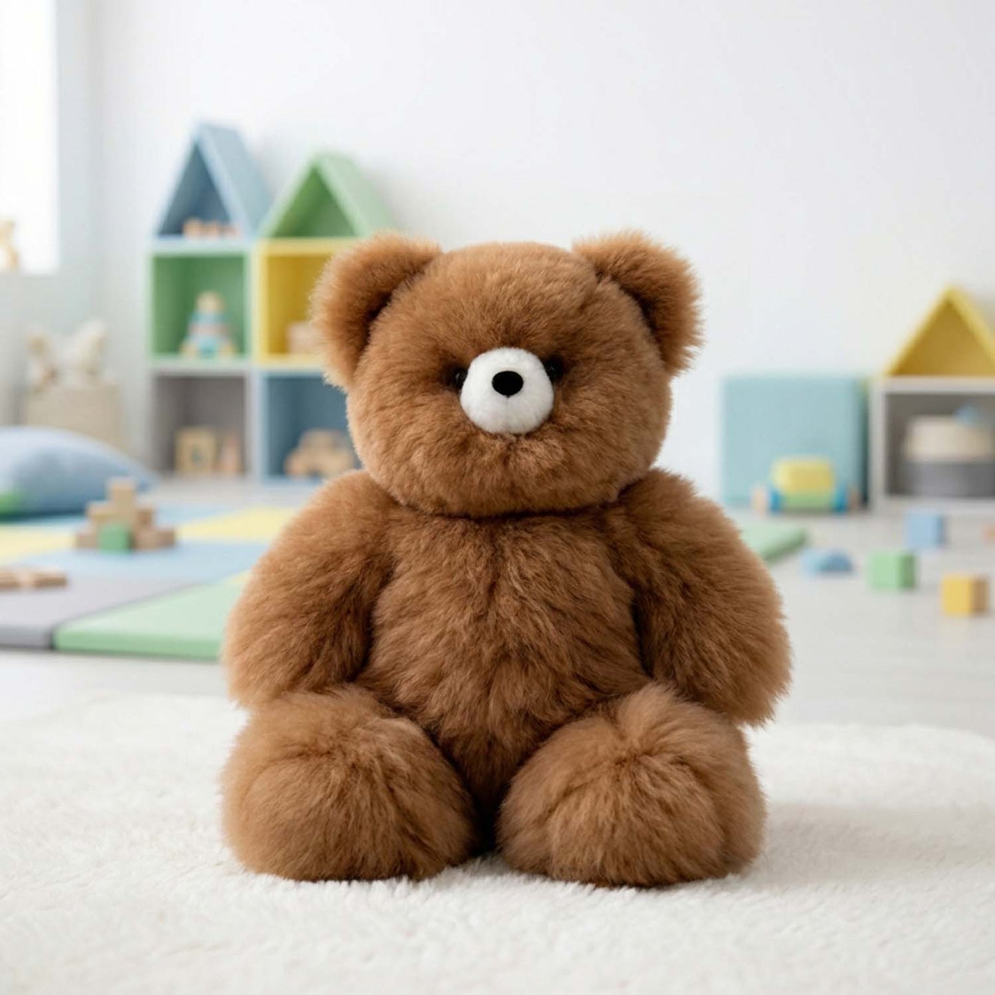 15" Alpaca Stuffed Animal - Bear