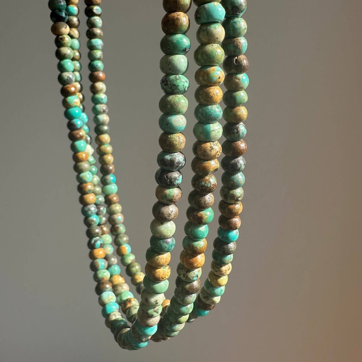 Turquoise Protection | Green Stone Necklace |Good Luck Jewelry