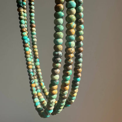 Turquoise Protection | Green Stone Necklace |Good Luck Jewelry