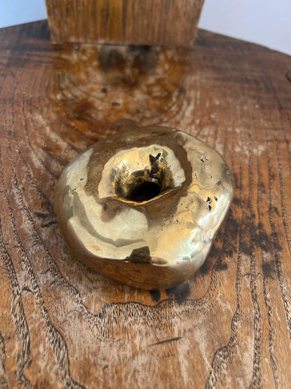 Nancy Pearce Bronze Trader Joe's Bagel