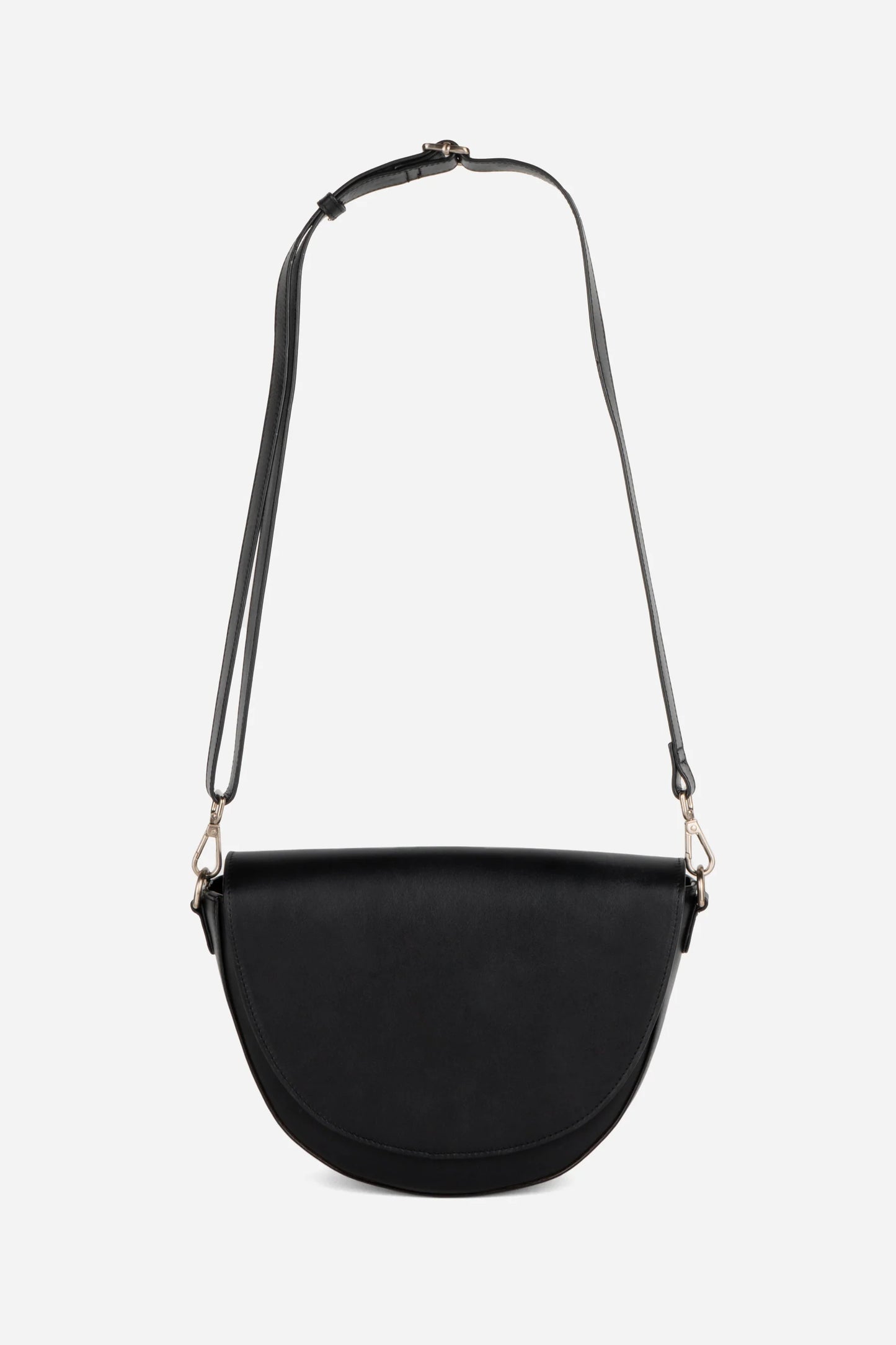 Intentionally Blank Michigan Leather Half Moon Purse