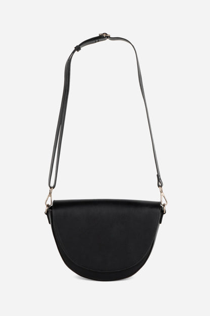 Intentionally Blank Michigan Leather Half Moon Purse
