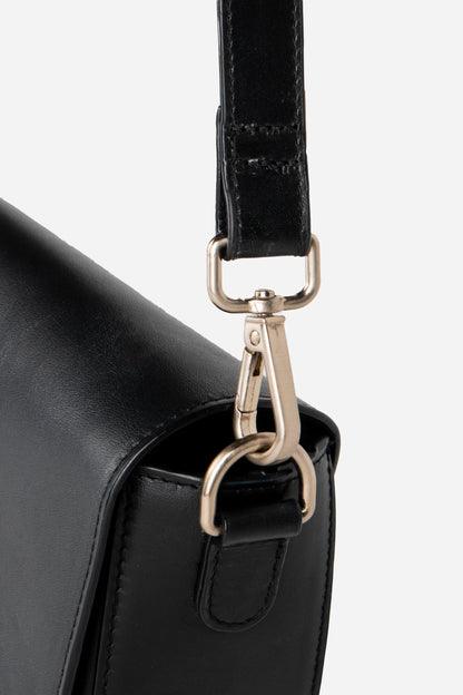 Intentionally Blank Michigan Leather Half Moon Purse