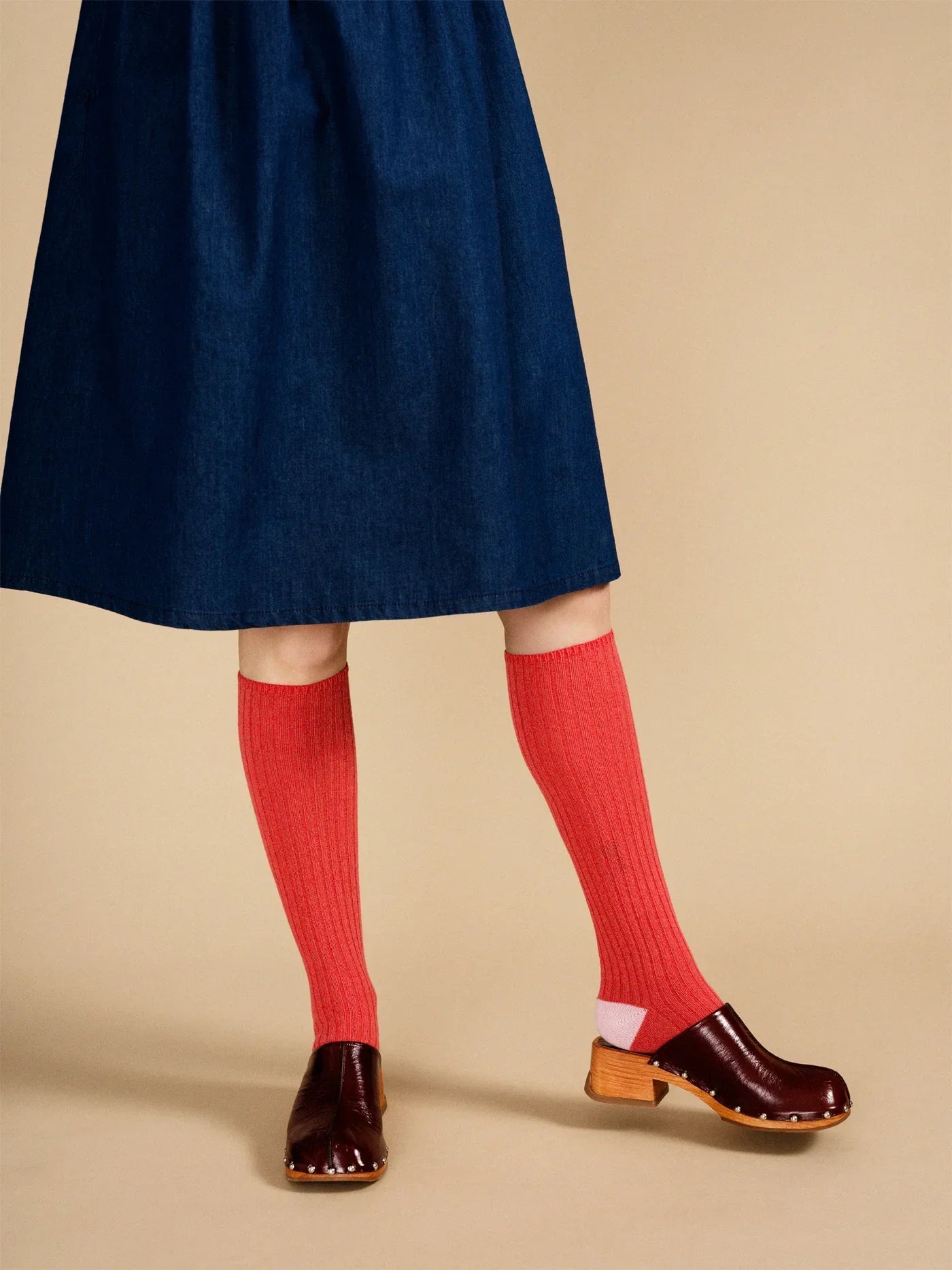 Hansel from Basel Cashmere Knee High Socks