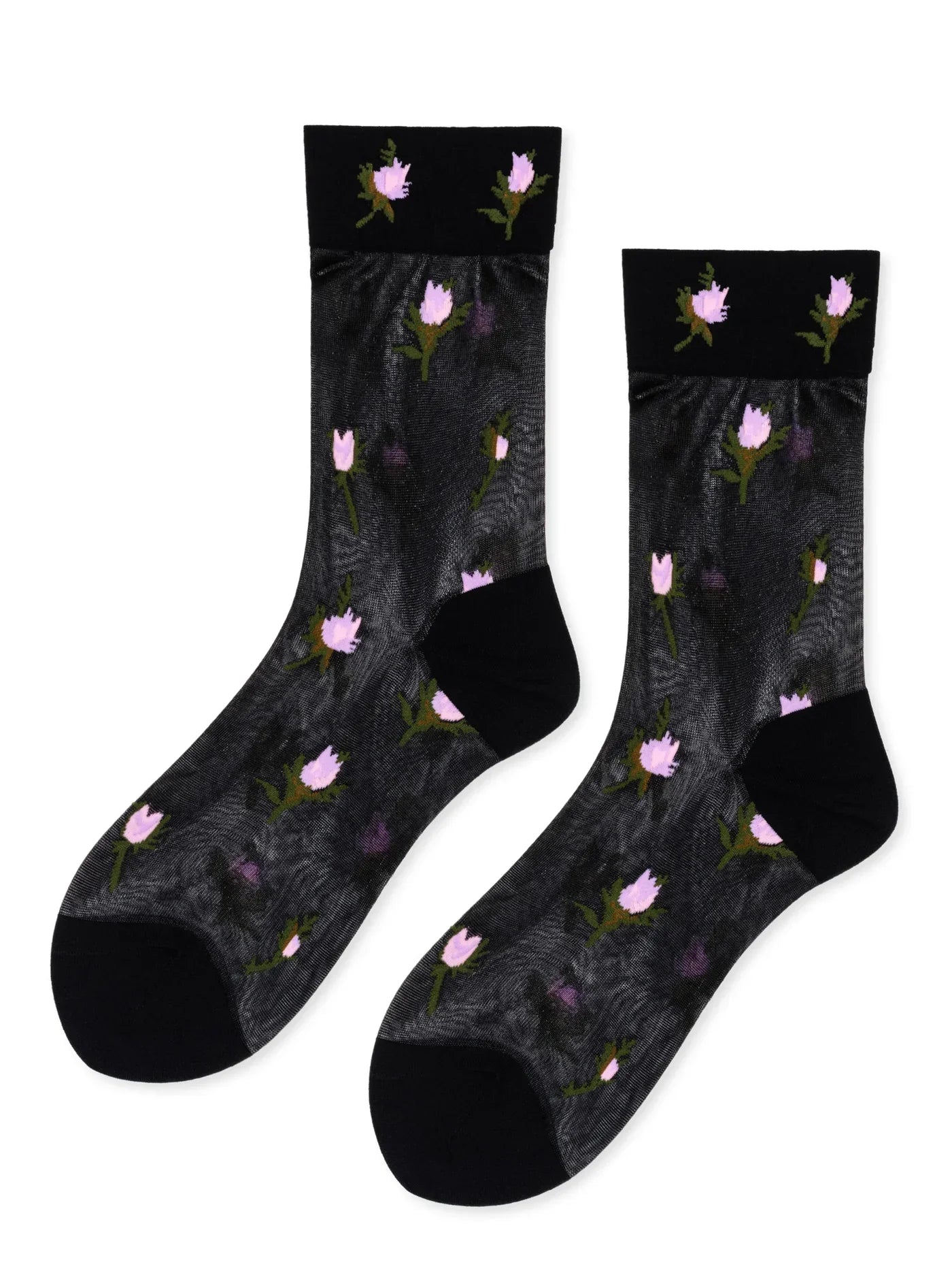 Hansel from Basel Sheer Rosebud Socks