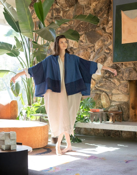 Kimono Jacket in Patchwork | Atelier Delphine