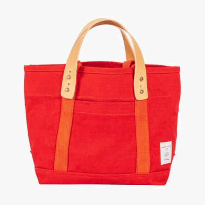 Immodest Cotton Lunch Tote | Persimmon