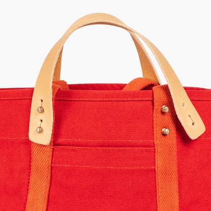 Immodest Cotton Lunch Tote | Persimmon