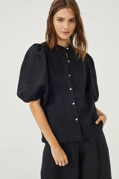 Lanhtropy Bubble Linen Shirt