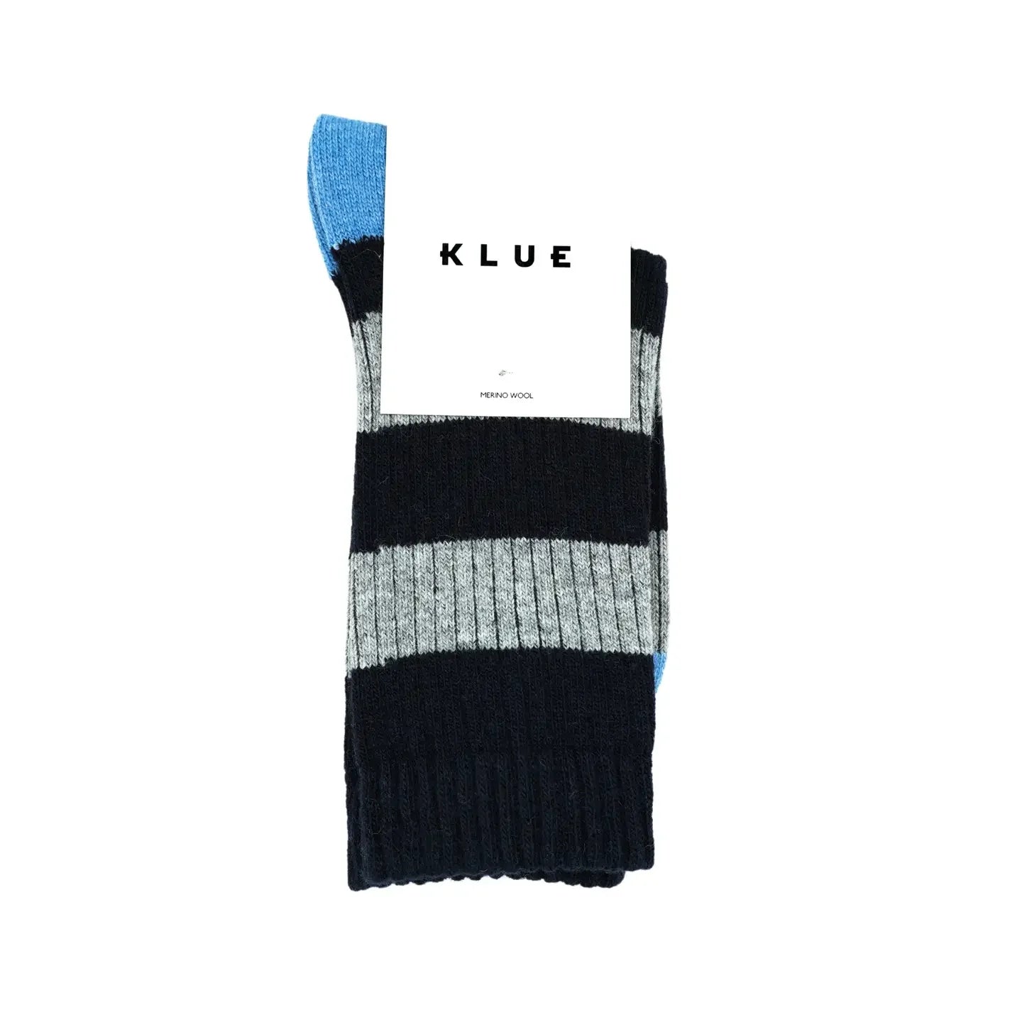 KLUE Merino Wool Socks with Stripes