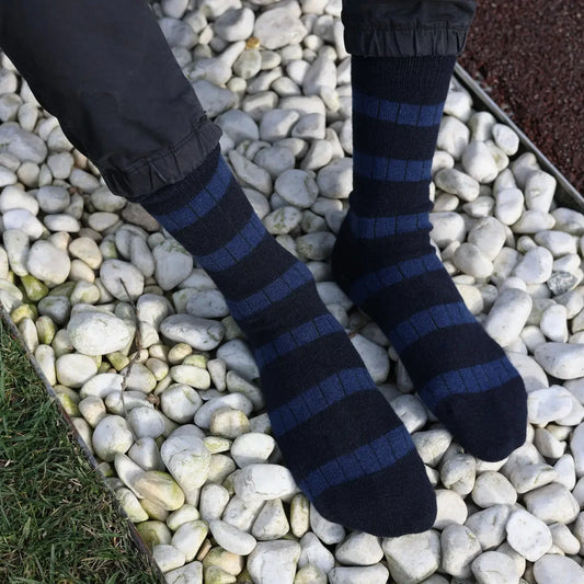 KLUE Merino Wool Socks with Stripes