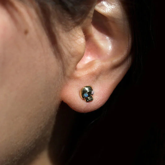 Talon Jewelry Mini Skull Studs