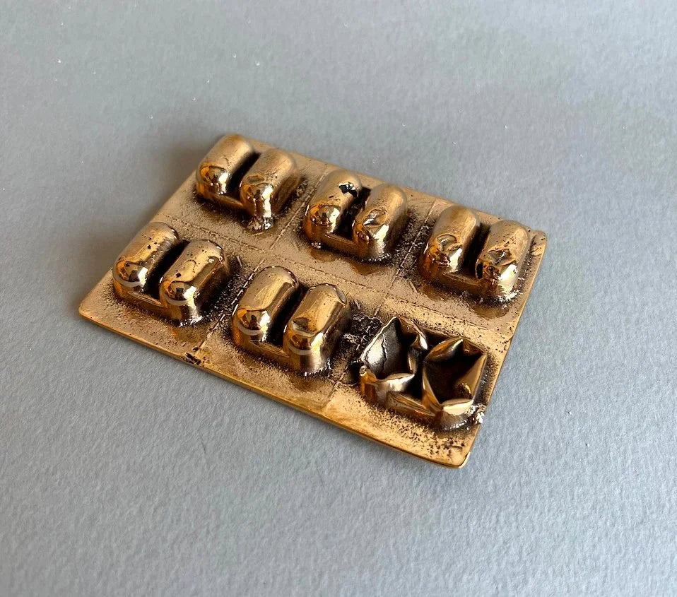 Nancy Pearce Bronze Cold Medicine