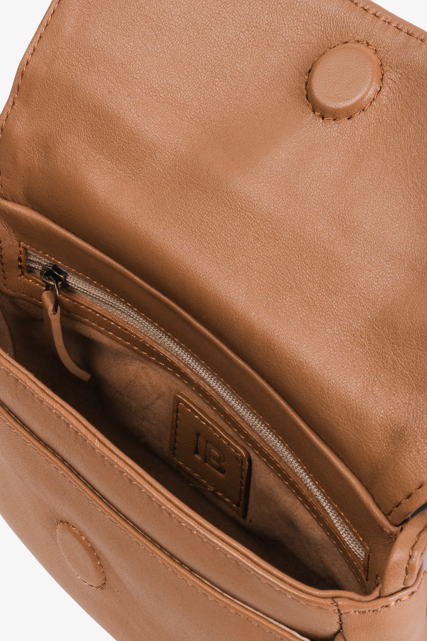 Intentionally Blank Orleans Leather Mini Crossbody Bag