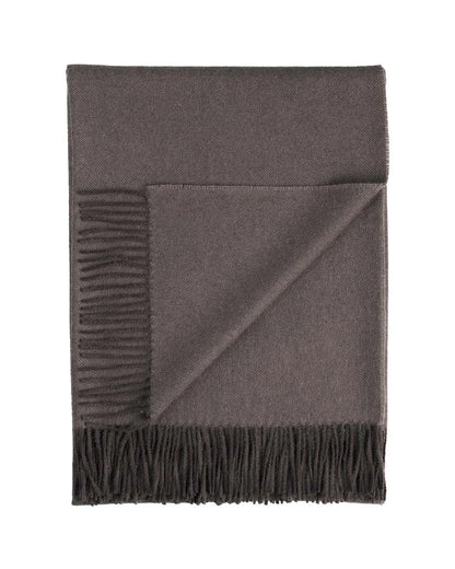 Shupaca 100% Baby Alpaca Throw | Truffle