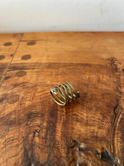 Alkemie Jewelry Coiled Snake Ring